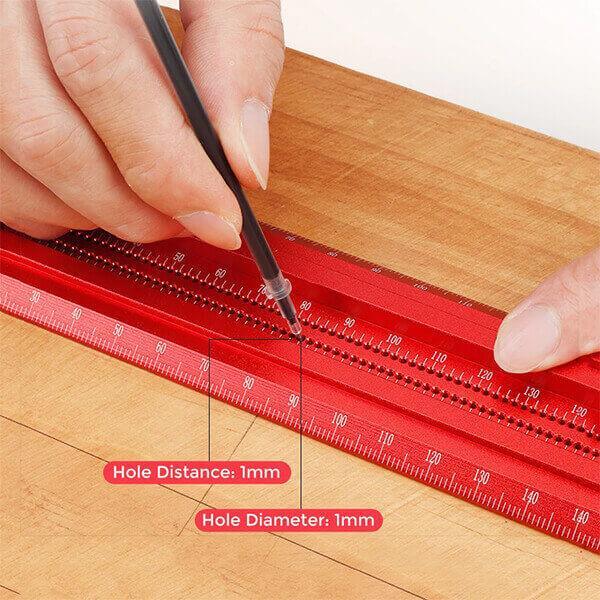 Handyteks™ Precision Woodworking T-SQUARES Scribing Ruler