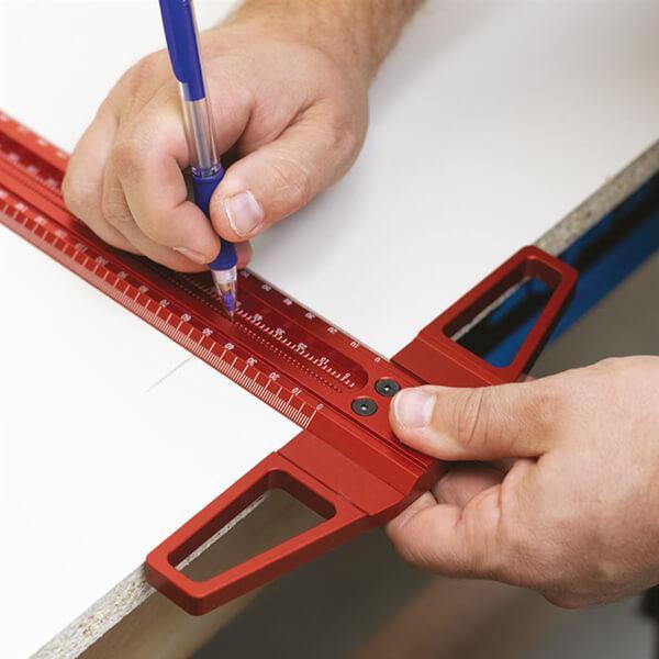 Handyteks™ Precision Woodworking T-SQUARES Scribing Ruler