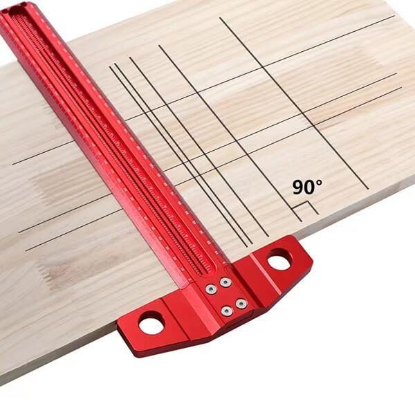 Handyteks™ Precision Woodworking T-SQUARES Scribing Ruler