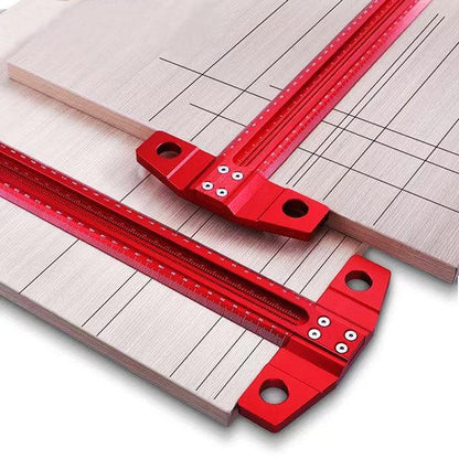 Handyteks™ Precision Woodworking T-SQUARES Scribing Ruler