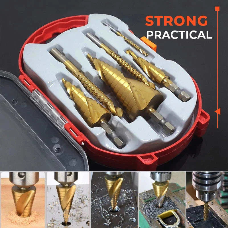 Handyteks™ Titanium Plating Drill Bit Set（6pcs）