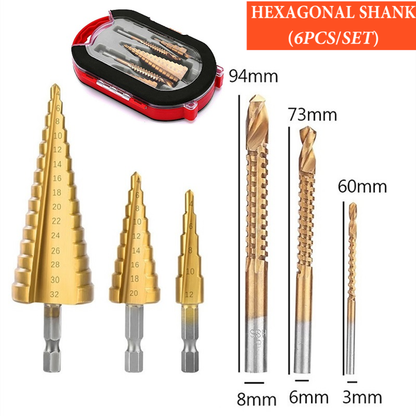 Handyteks™ Titanium Plating Drill Bit Set（6pcs）