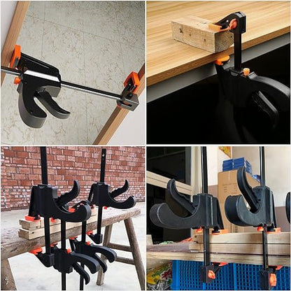 Handyteks™ 4 Inch F Bar Clamps